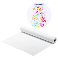 Rolo de papel drawingwhite cavalete esboço pintura em branco embrulho artesanato crianças wallpapar ofício kraft presente cartaz placa bulletinrolls