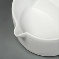 AOOKMIYA Ceramic with Lid  Ink Plate  White Porcelain  Calligraphy Ink Plate  Painting PalettePen Shelving Brush Painting Supplies