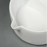 AOOKMIYA Ceramic with Lid  Ink Plate  White Porcelain  Calligraphy Ink Plate  Painting PalettePen Shelving Brush Painting Supplies