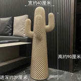 AOOKMIYA ART+ Creative Gifts Room Decor, Cactus Landing Large Sculpture Ornament, Plant Cactus Statue Crafts, Creative Coat Rack, Artworks Gifts, Customized