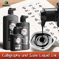 AOOKMIYA 1pc 100g/250g/500g Marie's Calligraphy & Sumi Liquid Ink Bottle for Artists for Practice Chinese Traditional Art Works