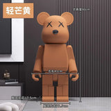 AOOKMIYA ART+ Creative Gifts Luxury Art Groot Cartoon Bear Creative Sculptures Floor Decoration Figurines Living Room Home Funny Gifts Home Decor Ornaments
