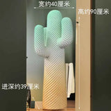 AOOKMIYA ART+ Creative Gifts Room Decor, Cactus Landing Large Sculpture Ornament, Plant Cactus Statue Crafts, Creative Coat Rack, Artworks Gifts, Customized