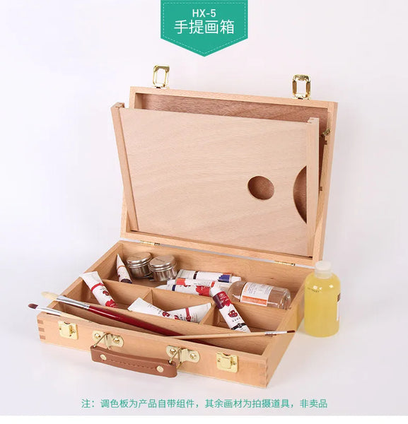 Student Drawing Stationery 142 Pieces Wooden Box Children's Painting S –  AOOKMIYA