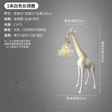 AOOKMIYA ART+ Creative Gifts Large art giraffe sculpture decoration, high-end floor lamps, hotel lobby, creative animal lightsHigh quality products
