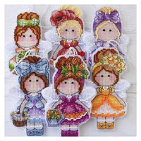 AOOKMIYA BXT046 Decoration Home Decor Homfun Craft Christmas Cross Stich Set Counted DIY Cross Stitch Kits Fridge Refridgerator Magnets