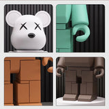 AOOKMIYA ART+ Creative Gifts Luxury Art Groot Cartoon Bear Creative Sculptures Floor Decoration Figurines Living Room Home Funny Gifts Home Decor Ornaments