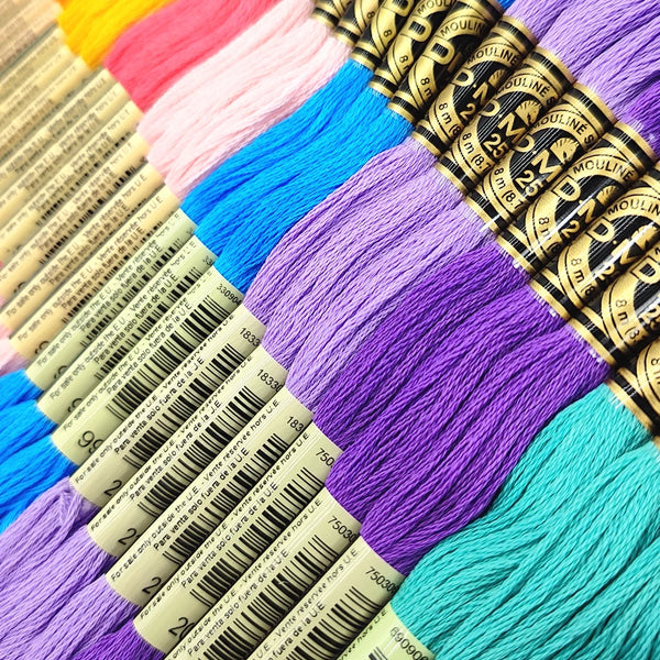 AOOKMIYA Choose Any Colors 150 Pieces DMC Embroidery Cross Stitch Floss Thread Yarn DMC threads Cross stitch threads