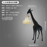 AOOKMIYA ART+ Creative Gifts Large art giraffe sculpture decoration, high-end floor lamps, hotel lobby, creative animal lightsHigh quality products