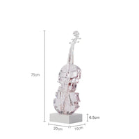AOOKMIYA ART+ Creative Gifts Home Decor Sculptures Violin Statue Living Room Large Floor Decor Creative Art Sculptures Tabletop Ornaments Housewarming Gifts