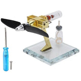AOOKMIYA ART+ Creative Gifts Henkel power airplane Stirling engine external combustion engine technology puzzle toy model novelty creative gifts