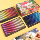 520 Colors Professional Oil Colored Pencils