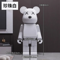 AOOKMIYA ART+ Creative Gifts Luxury Art Groot Cartoon Bear Creative Sculptures Floor Decoration Figurines Living Room Home Funny Gifts Home Decor Ornaments