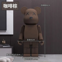AOOKMIYA ART+ Creative Gifts Luxury Art Groot Cartoon Bear Creative Sculptures Floor Decoration Figurines Living Room Home Funny Gifts Home Decor Ornaments