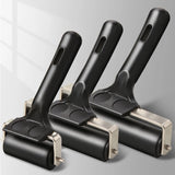AOOKMIYA 3-pack Printmaking Brayers Brayer Rollers for Crafting,Hard Rubber,Ink Paint Brush for Wallpapers Stamping Gluing Application