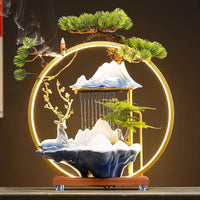 AOOKMIYA ART+ Creative Gifts Chinese water charm decoration creative circulating water home decoration desktop housewarming opening gift box