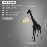 AOOKMIYA ART+ Creative Gifts Large art giraffe sculpture decoration, high-end floor lamps, hotel lobby, creative animal lightsHigh quality products