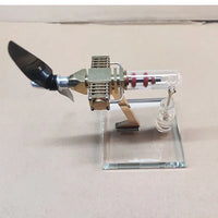 AOOKMIYA ART+ Creative Gifts Henkel power airplane Stirling engine external combustion engine technology puzzle toy model novelty creative gifts