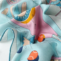 2024 Blue Wool Silk Cashmere Scarf 140CM Women Luxury Designer Large Shawl Rolled Winter Warm Stole Blanket Cape Gift Decoration