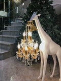 AOOKMIYA ART+ Creative Gifts Large art giraffe sculpture decoration, high-end floor lamps, hotel lobby, creative animal lightsHigh quality products