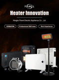 Free standing outdoor heater patio customized tip over switch 2000W patio heater