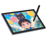 AOOKMIYA ART+ Creative Gifts BOSTO BT-101A Portable Graphics Drawing Tablet 10.1 Inch IPS Screen Display with Finger Touch Anti-glare Digital Art Drawing Pad