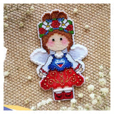 AOOKMIYA BXT046 Decoration Home Decor Homfun Craft Christmas Cross Stich Set Counted DIY Cross Stitch Kits Fridge Refridgerator Magnets
