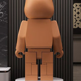 AOOKMIYA ART+ Creative Gifts Luxury Art Groot Cartoon Bear Creative Sculptures Floor Decoration Figurines Living Room Home Funny Gifts Home Decor Ornaments