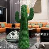 AOOKMIYA ART+ Creative Gifts Room Decor, Cactus Landing Large Sculpture Ornament, Plant Cactus Statue Crafts, Creative Coat Rack, Artworks Gifts, Customized
