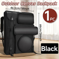 AOOKMIYA 1pc Sketch Painting Carry Backpack Black/Grey,A2/18x26in,Thickened,for Storage,Drawing Board and Easel,Outdoor for Artists,Adult