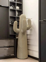 AOOKMIYA ART+ Creative Gifts Room Decor, Cactus Landing Large Sculpture Ornament, Plant Cactus Statue Crafts, Creative Coat Rack, Artworks Gifts, Customized