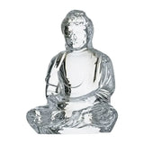 AOOKMIYA Creative Crystal Glass Buddha Decoration, Tabletop Crafts, Retro Living Room, Modern and Simplicity, Household and Office