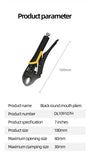 Deli Locking Pliers  Curved Jaw Locking Plier Locking Pliers Round Nose Welding Tool Straight Jaw Lock Mole Plier Vice Grips Pli