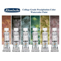 Schmincke AKADEMIE®AQUARELL Watercolor Paint 6x15ML Tubes Strong Granulating  Texture Painting Precipitation Colour Art Suplies