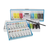 Schmincke Acrylic Paint Set 35ml 40ml 70ml 120ml, Good Lightfastness,good Opacity and Mixing Results,dries Silky Matt.