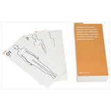 AOOKMIYA Poses For Fashion Illustration Book (Card Box) Men's And Women's Clothing Design Hand Drawn Practice Body Posture Card Set
