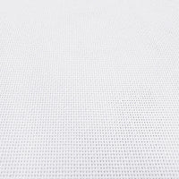 AOOKMIYA Aida White Color Cross Stitch Fabric, Canvas, Cloth, DIY Handmade Sewing Embroidery,11CT,14CT,16CT,18CT,25CT,28CT, 100X147CM