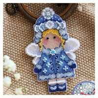 AOOKMIYA BXT046 Decoration Home Decor Homfun Craft Christmas Cross Stich Set Counted DIY Cross Stitch Kits Fridge Refridgerator Magnets