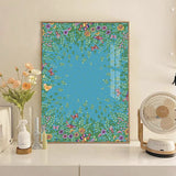 AOOKMIYA YN100- High Quality Cross Embroidery Nordic Style Elegant Flower Bedroom and Study Hanging Decoration Painting