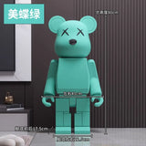 AOOKMIYA ART+ Creative Gifts Luxury Art Groot Cartoon Bear Creative Sculptures Floor Decoration Figurines Living Room Home Funny Gifts Home Decor Ornaments
