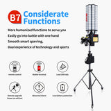 Siboasi Hot Selling OEM ODM Shuttlecock Badminton Training Machine Badminton Shooting Sport  Outdoor