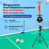 Siboasi Hot Selling OEM ODM Shuttlecock Badminton Training Machine Badminton Shooting Sport  Outdoor
