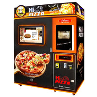 Smart Touch Screen Street Pizza Vending Machine Fast Food Self-Service Full Automatic Pizza Vending Machine