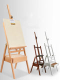 AOOKMIYA Solid Wood Easel Caballete De Pintura Artist Oil Paint Stand Atril Madera Watercolor Painting Stand Art Supplies for Artist