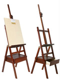 AOOKMIYA Solid Wood Easel Caballete De Pintura Artist Oil Paint Stand Atril Madera Watercolor Painting Stand Art Supplies for Artist