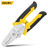 Stripping Multifunctional Pliers Automatic Wire Stripper High-precision Fiber Optic Cutter Cable Scissors Crimping Peeling Tools