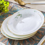 AOOKMIYA Tableware Set Bowl Plate Dish 60 Pieces of Gold Painted Jingdezhen Ceramic Tableware Bone Porcelain Tableware Bowl and Plate set