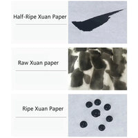 Thicken Sandalwood Rice Paper Chinese Calligraphy Brush Pen Works Xuan Paper Chinese Painting Freehand Landscape Drawing Papier