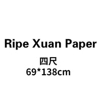 Thicken Sandalwood Rice Paper Chinese Calligraphy Brush Pen Works Xuan Paper Chinese Painting Freehand Landscape Drawing Papier