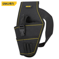 Tool Bag for Electrician Tools Pocket Pouch Small Tool Waist Bag with Belt Screwdriver Cordless Drill Holder Tool Organizer Bag